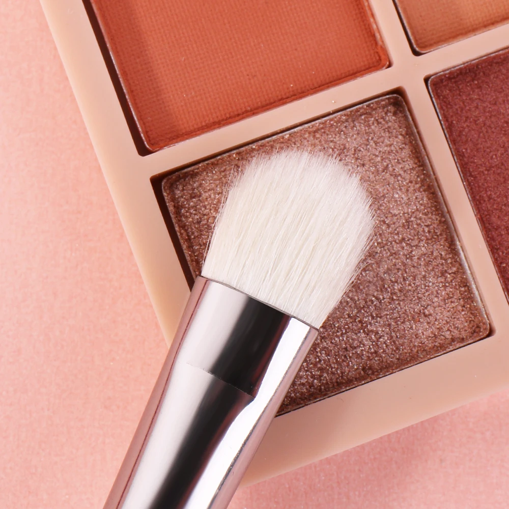 BEILI 1pcs Red Professional Eye Makeup Brushes Natural Goat Hair Eyeshadow brush Blending Eyeliner Detail Make up Brush