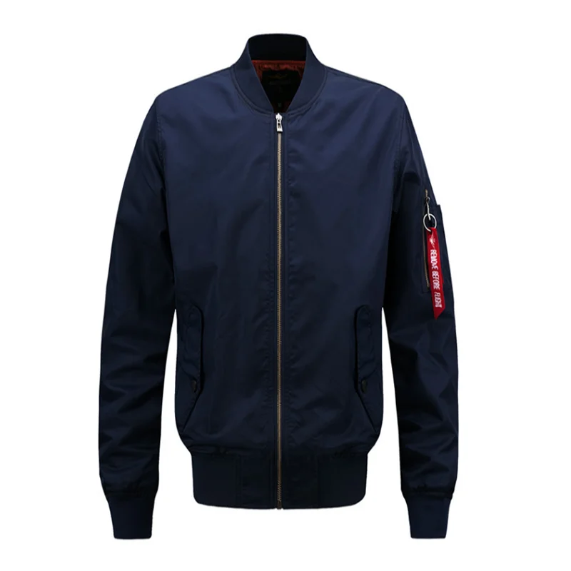 Dark blue Большой Размер 7XL 8XL Мужская Толстая куртка-бомбер мужская хип поп зимняя мужская куртка-пилот большой размер армейская куртка большой размер - Цвет: Dark blue