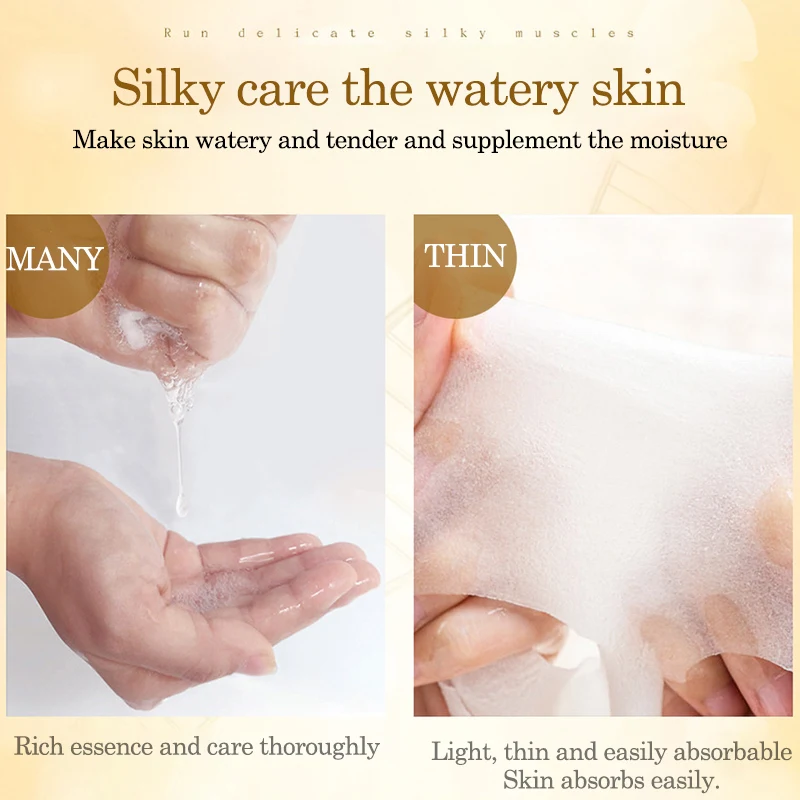 SENANA Whitening Freckle Removal Face Mask Anti Aging Wrinkle Moisturizing Nicotinamide Mask Remove Dark Spots Skin 5