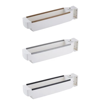 

HOT SALE Corner Bathroom Kitchen Storage Rack Wall Free Punching ABS Rotating Multifunctional Rack