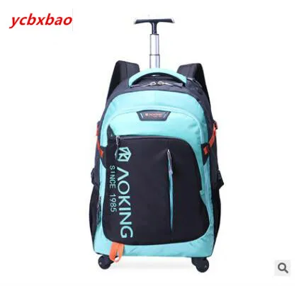 

Trolley Travel Trolley Bag Suitcase School Backpacks Brand Design Teenagers Best Students Travel Business Waterproof Luggage Bag