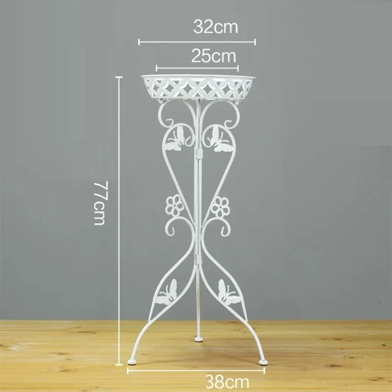 Garten Dekoration Mensola Porta Piante Planten standard украшение Terrasse Balkon цветок балкон стенд завод полка - Цвет: Version E