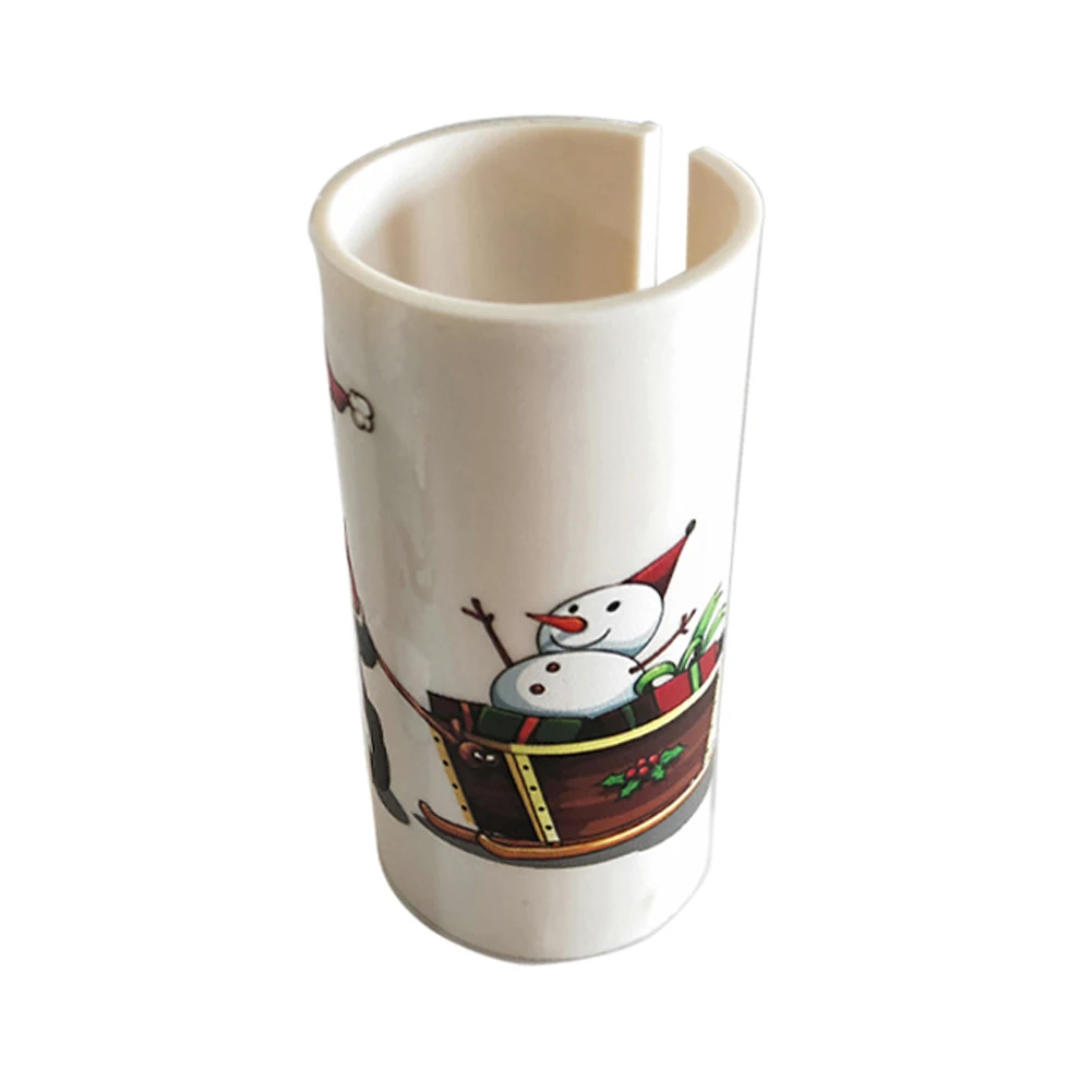 

Unique Christmas Sliding Wrapping Paper Cutter, Cuts Perfect Line Every Single Time Wrapping Paper Roll Cutter Safe Cutter Tool