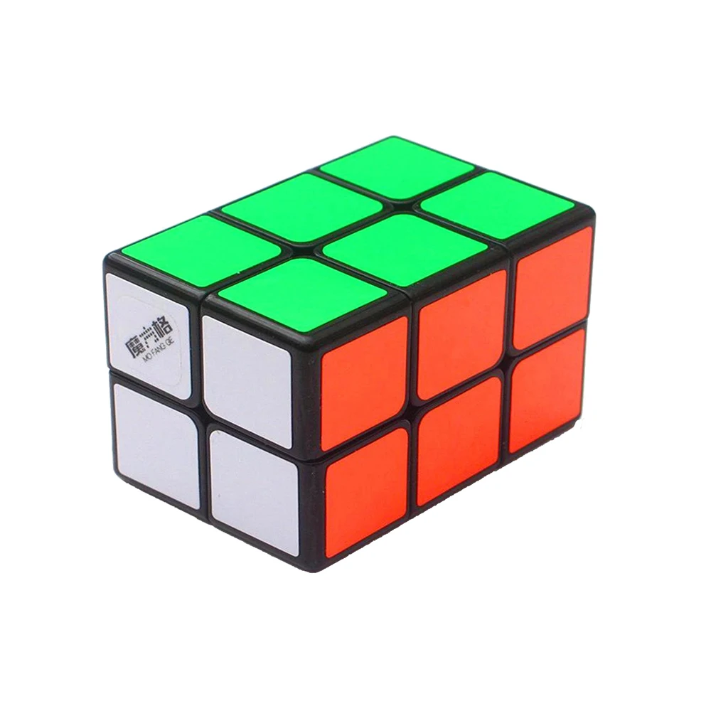 IQ-Cubes QiYi MoFangGe 2x2 куб высокоскоростной куб головоломка магический Профессиональный обучающий и развивающий куб magicos детские игрушки - Цвет: Black