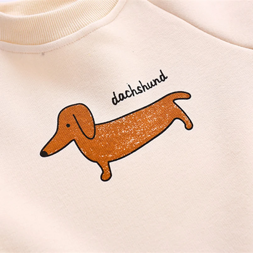 Long sleeve bodysuit newborn baby boys clothing set autumn winter cartoon animals printing pattern jumpsuit toddler girls onesie
