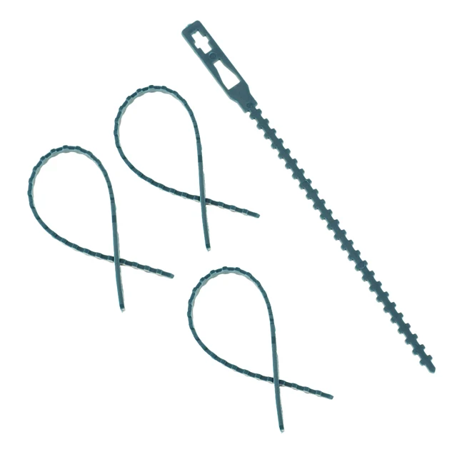 50Db/ Tétel 13,5 Cm/ 17 Cm Műanyag Növénykábelek Újrahasznosítható Kábelkötegek Üvegházhatást Okozó Készletek Kerti Fa Hegymászó Tartóhoz - Image 5