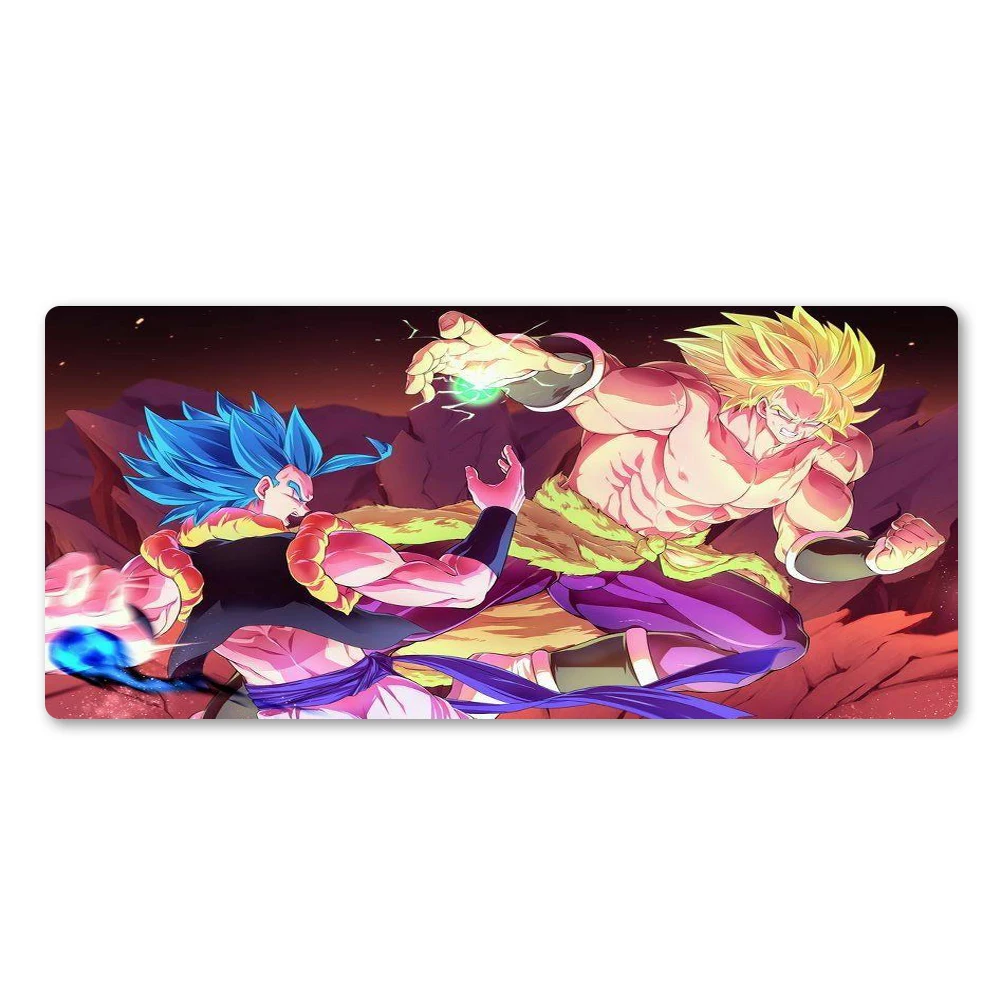 Игровой коврик для мыши с персонажами Dragon Ball, качественный игровой коврик для мыши, модный компьютерный коврик с клавиатурой, большой игровой коврик