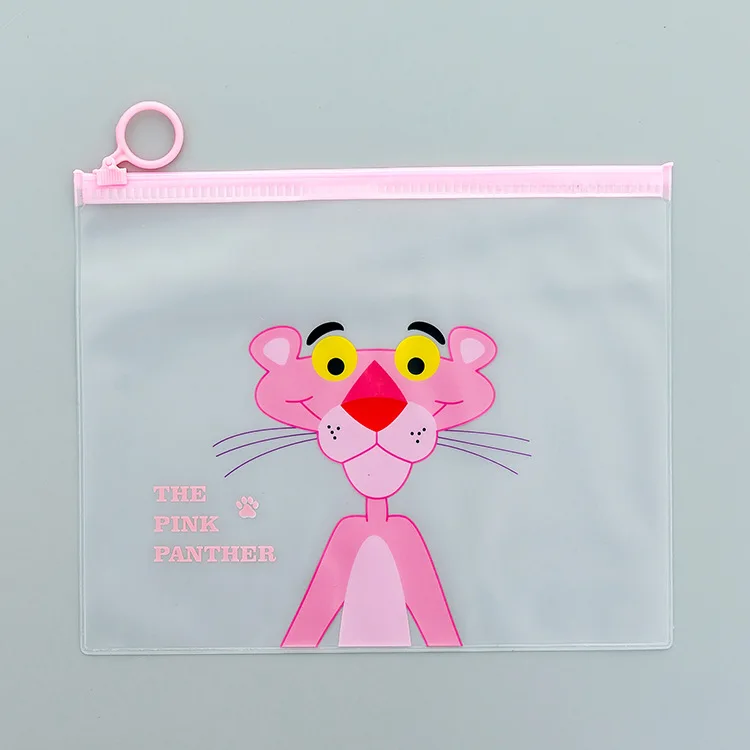 1 шт. розовый Леопардовый простой пенал сумки Kawaii для девочек чехол-карандаш прочный большой емкости школьные принадлежности Канцтовары высокое качество - Цвет: P