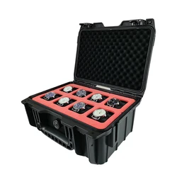 Boîte de protection pour montre, boîtier de rangement étanche, anti chute et anti compression, boîte à outils de doublure personnalisée 
