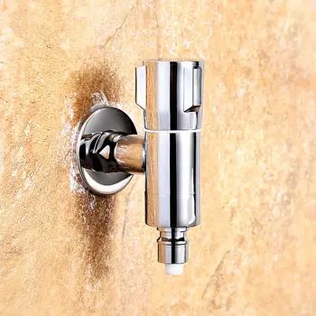 

High Quality Extra Long Faucet Solid Brass Outdoor Garden Washing Machine Tap Chrome Plated Standard G1/2 Threaded