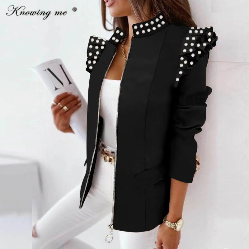 Женское деловое пальто женская осенняя клетчатая куртка с длинным рукавом и