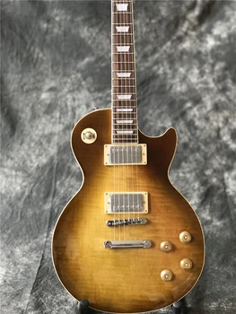 

high quliaty Electric Guitar with 2 pickups, and one piece body and one piece neck in sunburst color , rosewood fingerboard