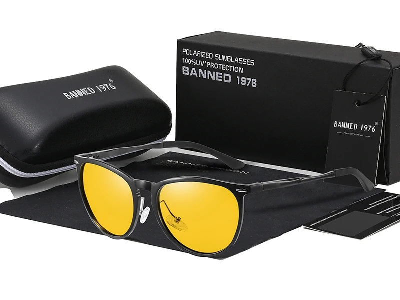 Оригинальные поляризованные мужские солнцезащитные очки из алюминиево-магниевого сплава, крутые Модные мужские солнцезащитные очки, брендовые Дизайнерские мужские солнцезащитные очки для вождения