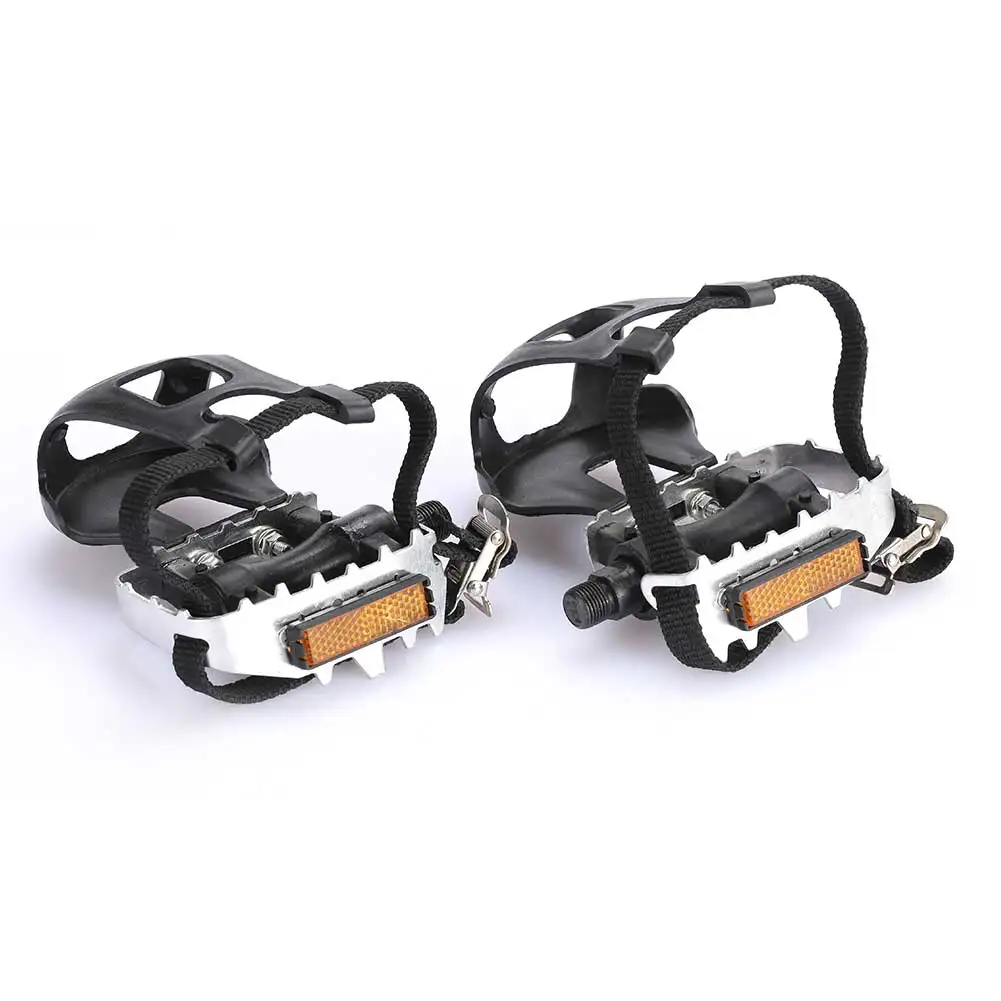 1 Pair Ride A Bike Practical Pedals Sturdy Riding Bicycle Brake Pedal Instrument Tool Parts Foot Plate Black Dropshipping