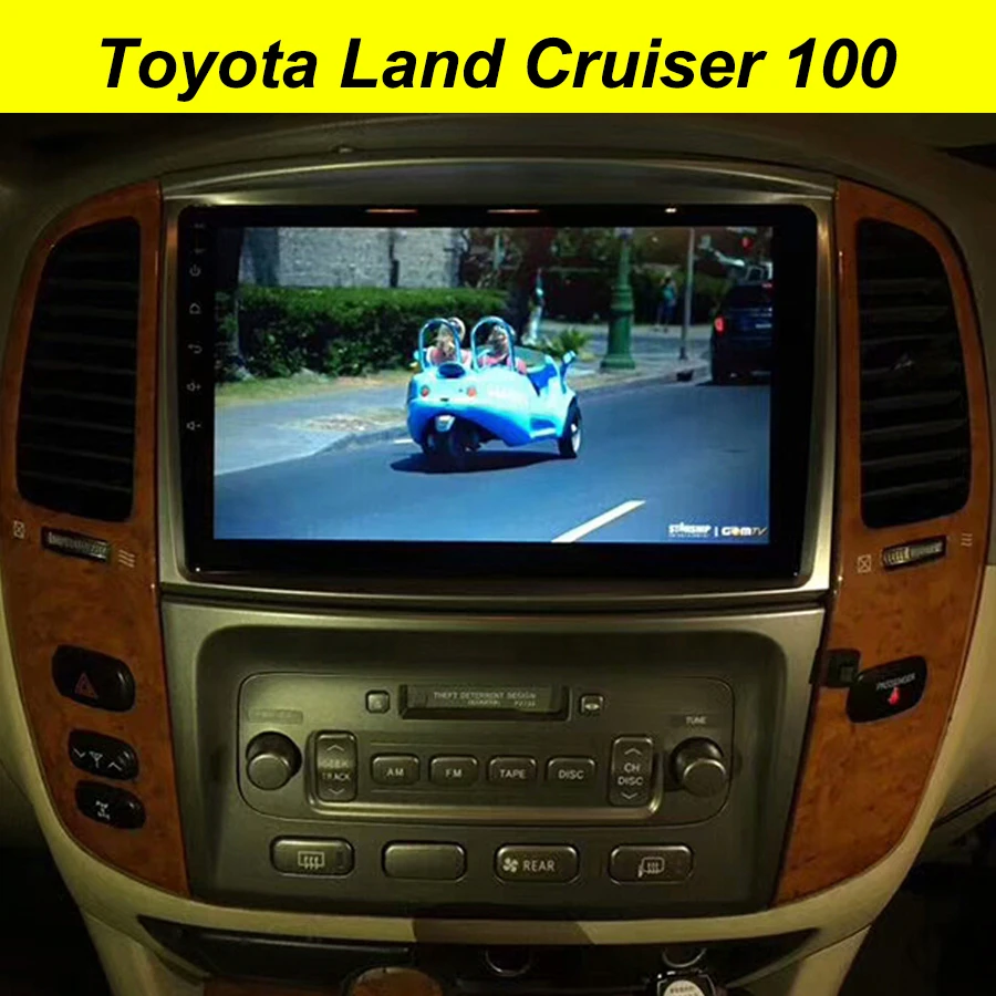 Автомагнитола 2 din 64 ГБ Android 10 0 GPS для Toyota Land Cruiser 100 | Автомобили и мотоциклы