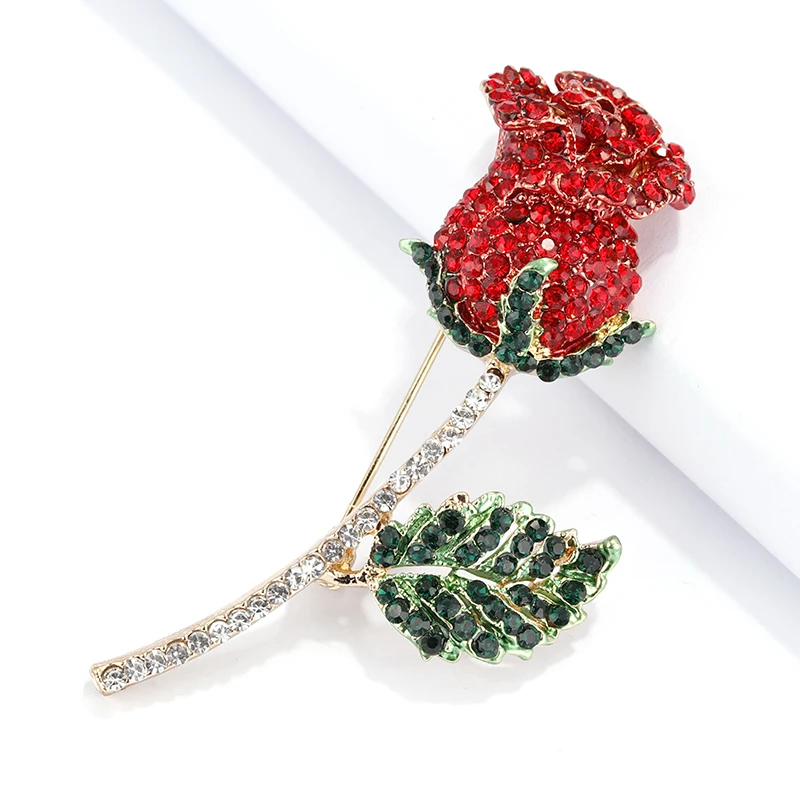 H350368X单朵玫瑰花胸针 (5)
