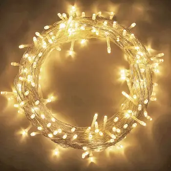

Fairy Light Christmas Outdoor String Lights Garland 10M 30M 50M 100M Waterproof DC12V LEDS For Wedding Party Tree Holiday Decor