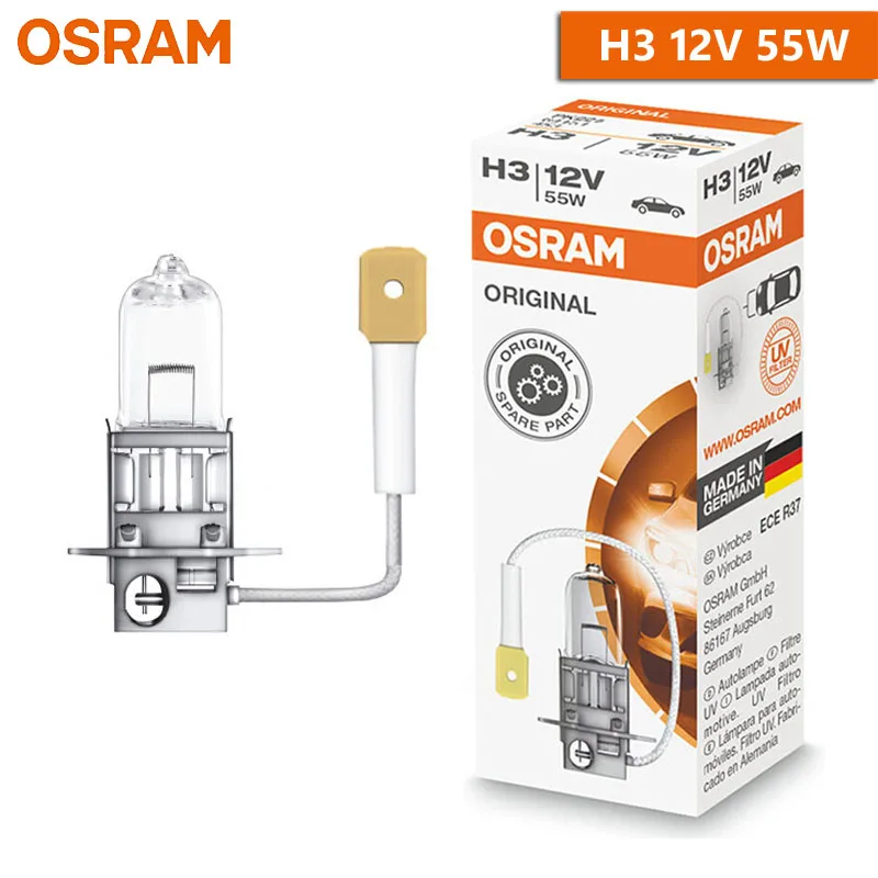 brightest halogen headlight bulbs OSRAM 9006 HB4 880 881 9005 HB3 9012 HIR2 H8 H11 H3 H4 H7 Halogen 12V Light Original Lamp Auto Headlight Car Bulb Fog Lamp (1pc) car interior lights Car Lights