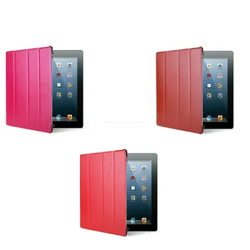 

For ipad2 3 4 protection solid case for ipad4 all-inclusive protective sleeve anti-slip leather case for ipad3 ultra-thin shell