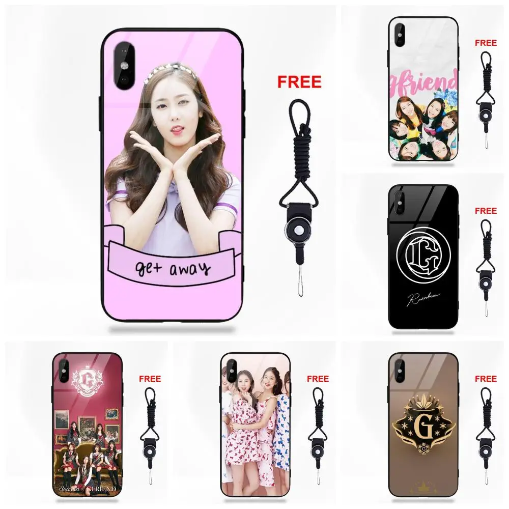 

Tempered Glass Cute Case Gfriend Kpop Flexibles For Galaxy S8 S9 Plus For Huawei Honor 7X P20 Lite Mate 10 Pro Redmi 5 Note 5A 6