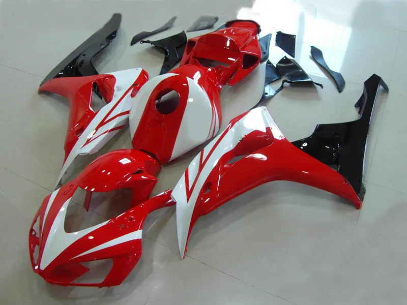 Комплект обтекателей для мотоцикла HONDA CBR1000RR 06 07 CBR 1000RR 1000 2006 2007 ABS белый популярный