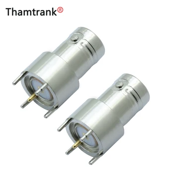 

20pcs BNC FEMALE PC BOARD MONUT Soldering Twist Spring BNC Connector Jack for Coaxial RG cable CCTV Camera System