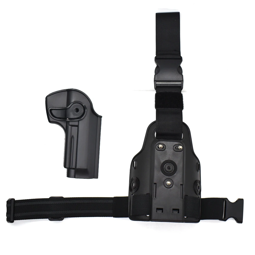 IMI Drop Leg Gun Holster Tactical Thigh Holster for G17 M9 Colt 1911 PX4 Strom Hunting Pistols Case pistol holster hunting holster gun holster