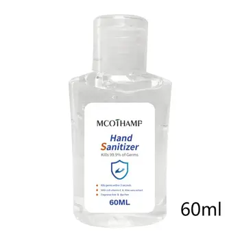 

60ml Quick-Dry Alcohol Disposable Gel Gel Hand Sanitizer Waterless Shampoo E65D
