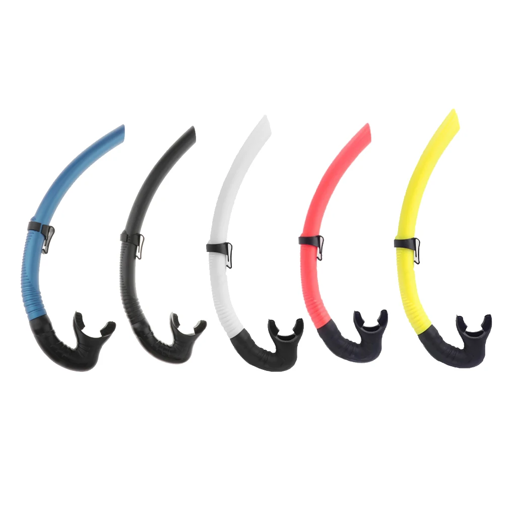 Swimming Snorkel One-Way Purge Valve Breathing Tube Food Silicone Mouthpiece