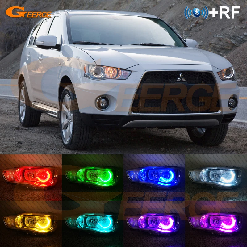 Для Mitsubishi Outlander II 2010 2011 2012 BT App RF дистанционное управление многоцветный ультра