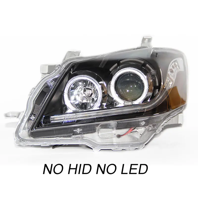 No LED no HID Чехол для автомобильной фары для Toyota фара Camry s 2009-2011 фары для Toyota фара Camry DRL двойной луч Биксенон HID - Цвет: No LED no HID