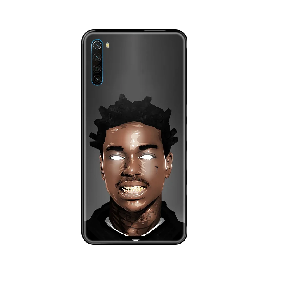 kodak black rap singer Phone case For Xiaomi Redmi Note S2 4 5 6 7 8 A S X Plus Pro black tpu back pretty shell luxury prime