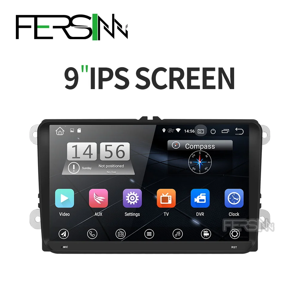 Excellent EU RU warehouse Fersinny CDZ9060 PX30 car dvd player for Skoda Fabia octavia Superb Yeti Seat Rapid  vw golf tiguan polo passat 4