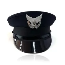 Высококачественный военный капитан кепки унисекс пилот представление головной убор униформы