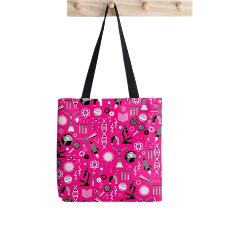 2021 Shopper Maths Teacher Printed Tote Bag women Harajuku shopper Funny handbag girl Shoulder shopping  Lady Canvas Bag