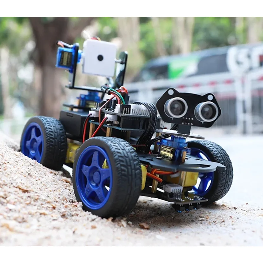 RC Roboter Behälter Installationssatz Ketten Kettenlaufwerk für Arduino 