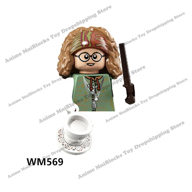 WM6040 WM6041 WM6059 Movies plastic Harried mini bricks action figure building blocks Assembly Toys for children birthday gifts WM569