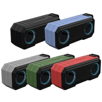 

Portable Bluetooth Speaker Super Sound Quality Stereo Surround 360 Degree Light Show Waterproof Support U Disk TF Card Bluetooth