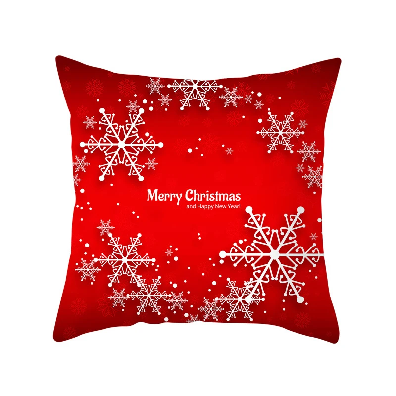 2019 Новый Рождественский Санта Клаус Чехол на подушку для автомобиля домашний