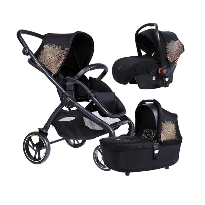 LUXMOM Коляска детская с автокреслом коляска 3 в 1 трансформер бесплатная