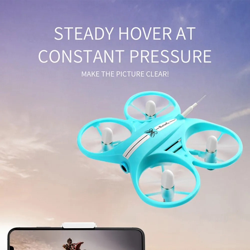 Новинка 2019 Мини высокой четкости аэрофотосъемки 4 осевой WiFi 720P RC Квадрокоптер