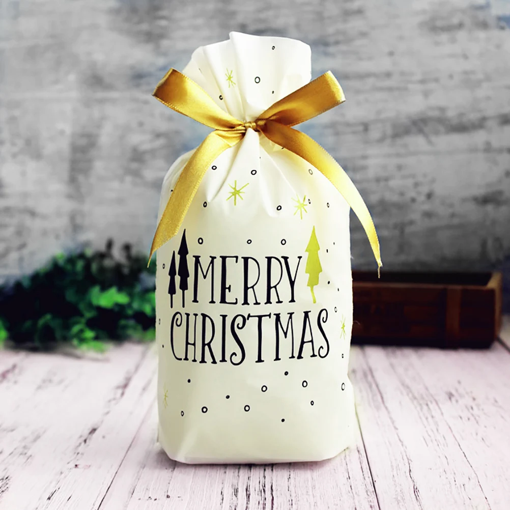 20 шт. многоразовые подарочные пакеты на шнурке|Носки и держатели для подарков| |