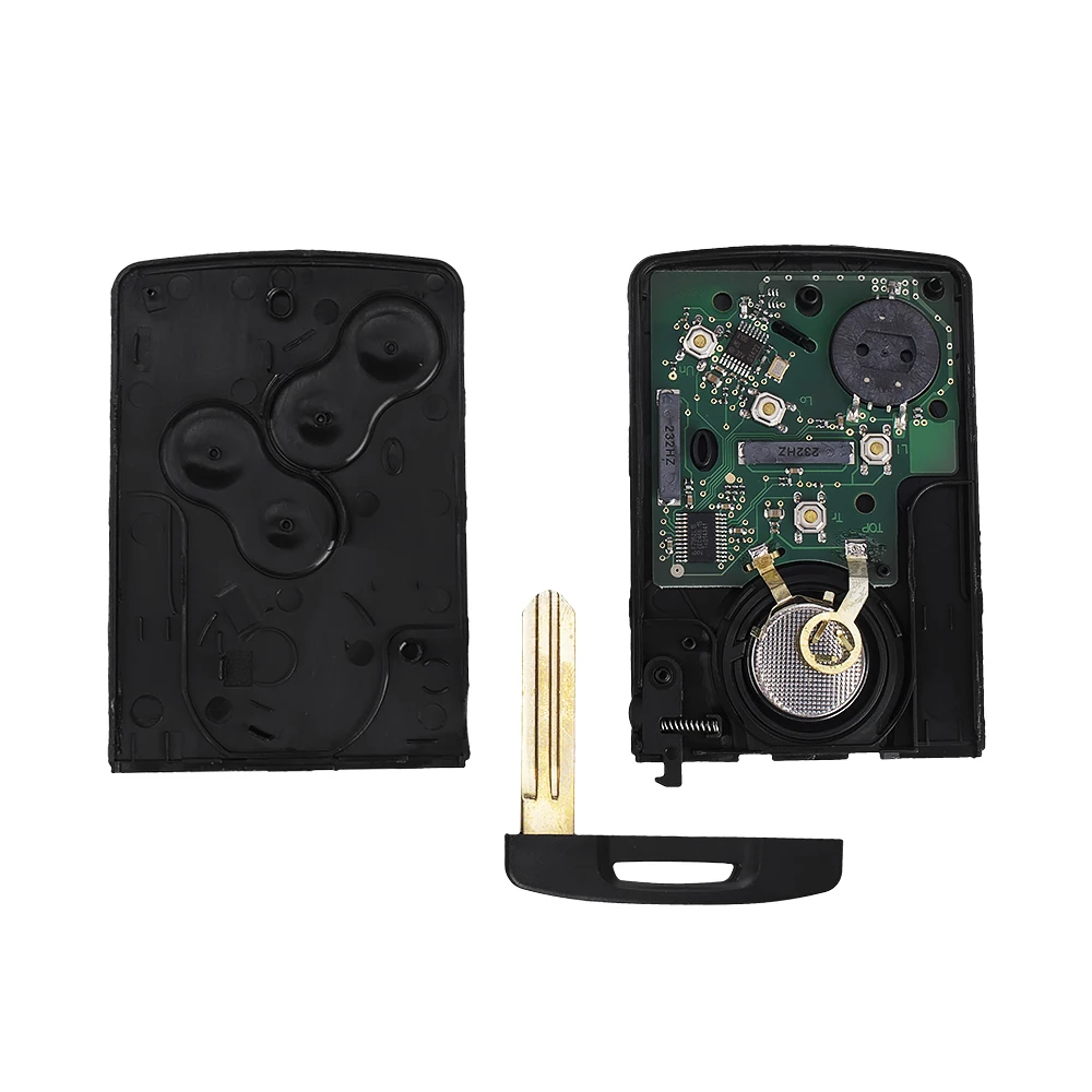 KEYYOU 433MHZ PCF7952 CHIP 4 BUTTONS CAR REMOTE KEY CARD FOR RENAULT MEGANE III LAGUNA III FIT KOLEOS CLIO 2016 SMART CARD