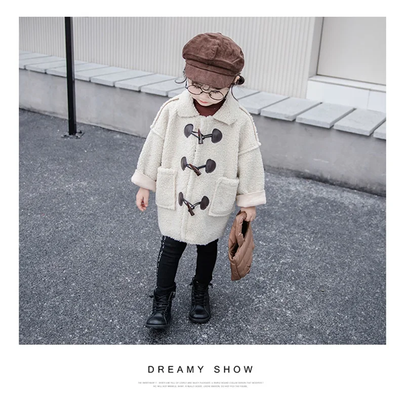 COOTELILI Winter Outerwear For Girls Winter Jacket Baby Girls Clothes Fur Fleece Coat For Boys Girls Kids Snowsuit Children (12)