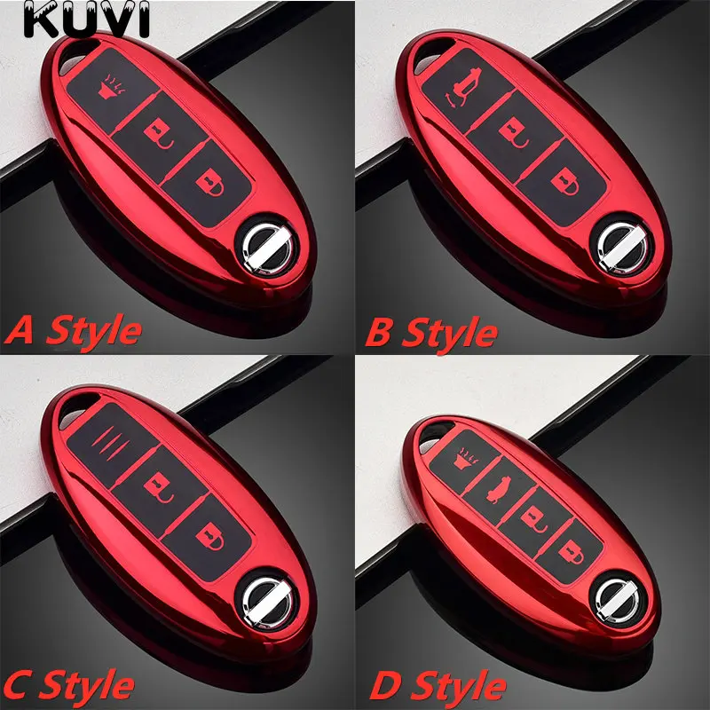 Car Remote Key Case Cover Shell For Nissan Qashqai X-Trail T32 T31 Juke J10 J11 Kicks Tiida Pathfinder Note For Infiniti key case,key case cover,car key shell,remote control case cover