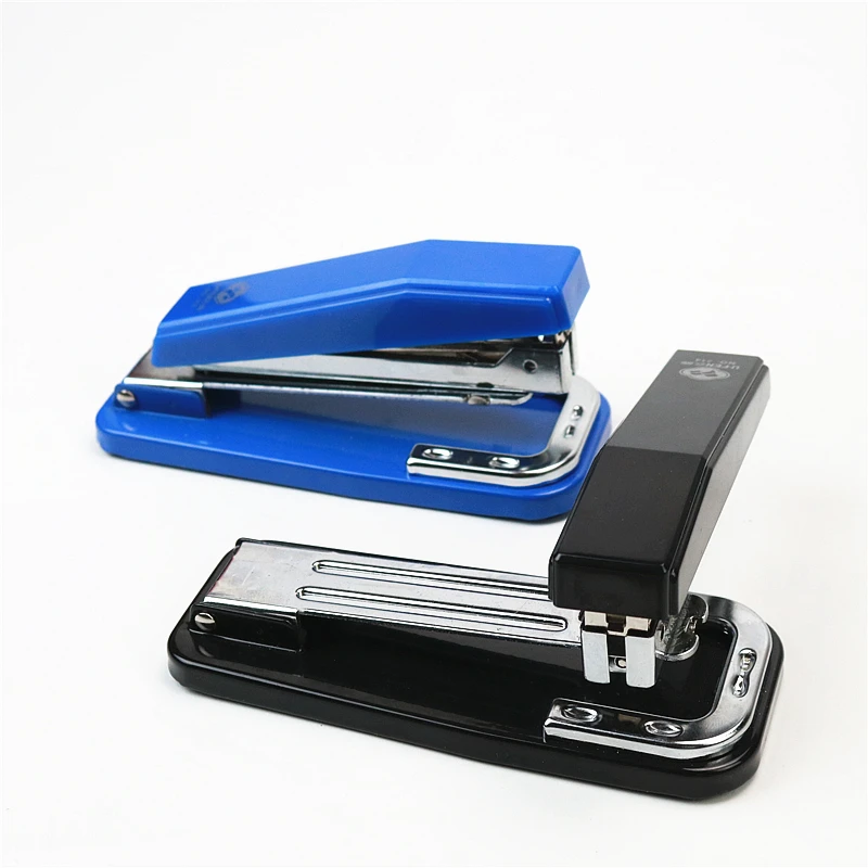 3 Dispenser Per Graffette Con 250 Clip Metalliche - Portatile, Riutilizzabile Per Ufficio, Casa, Scuola - Foto 5