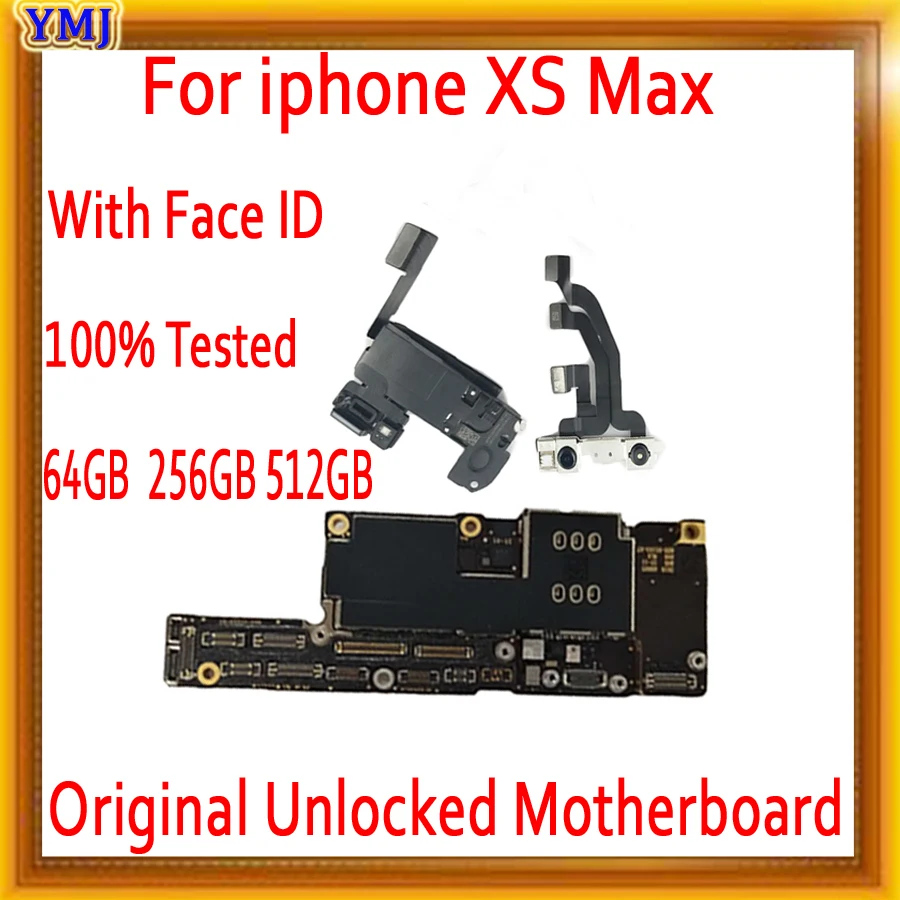 Материнская плата free iCloud для iPhone Xs Max 64 ГБ 256 512 логические платы с полными ЧИПАМИ ios