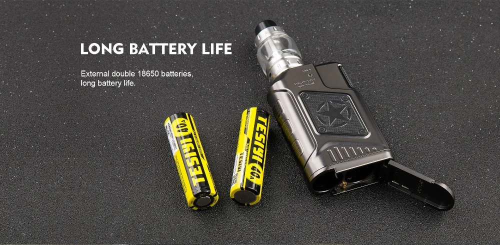 Original TESLA P226 Miltary Style vape kit 220w with 096inch OLED Screen Box Mod Temperature Control mode Electronic Cigarette (37)