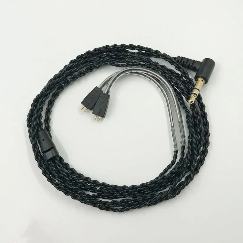 Replacement Audio Cable for Ultimate UE TF10 TF15 5PRO SF3 0 75 Headphones Fits Many Headphones Silver Plated Cord Wire 23 AugT1