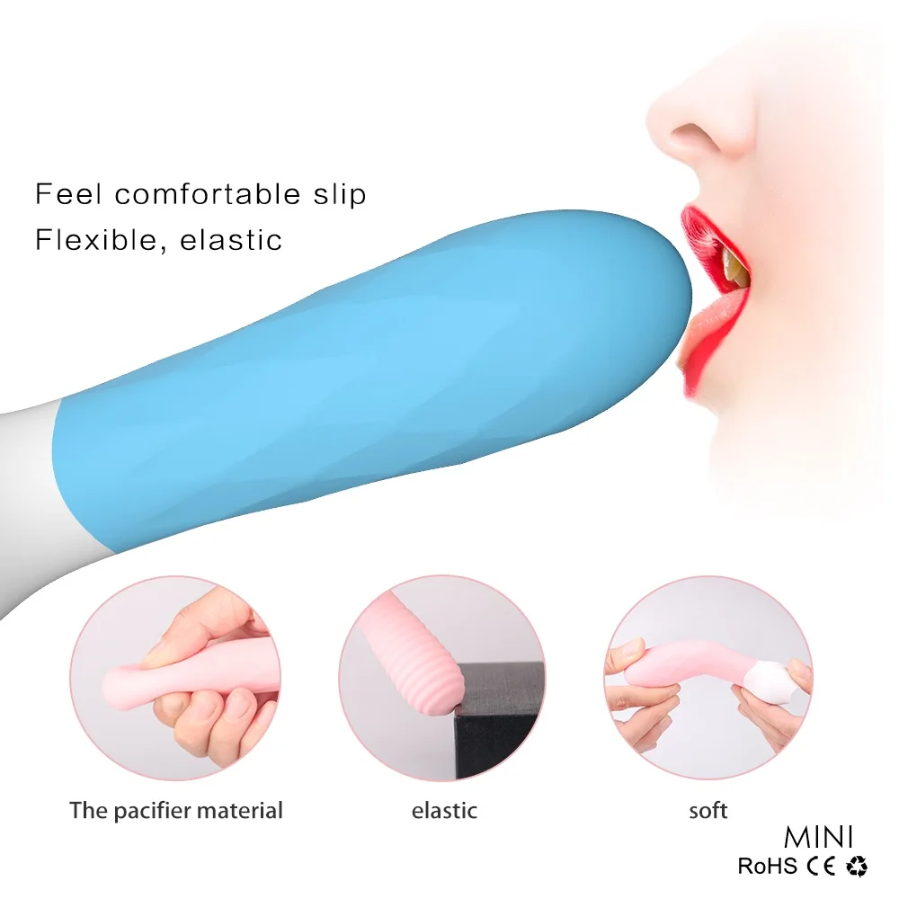 Женский G Spot кролик мини вибратор фаллоимитатор секс игрушки для женщин